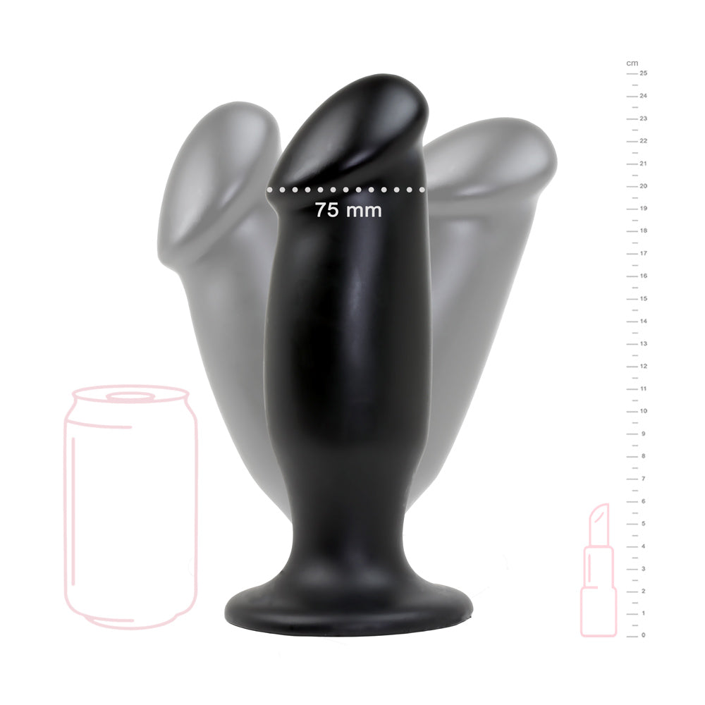 Plug Réaliste Énorme - Vue Technique - Be Bondage