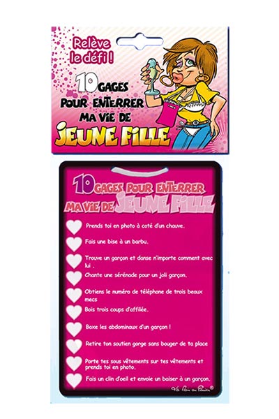10 Gages pour Enterrer ma Vie de Jeune Fille de la Main au Panier