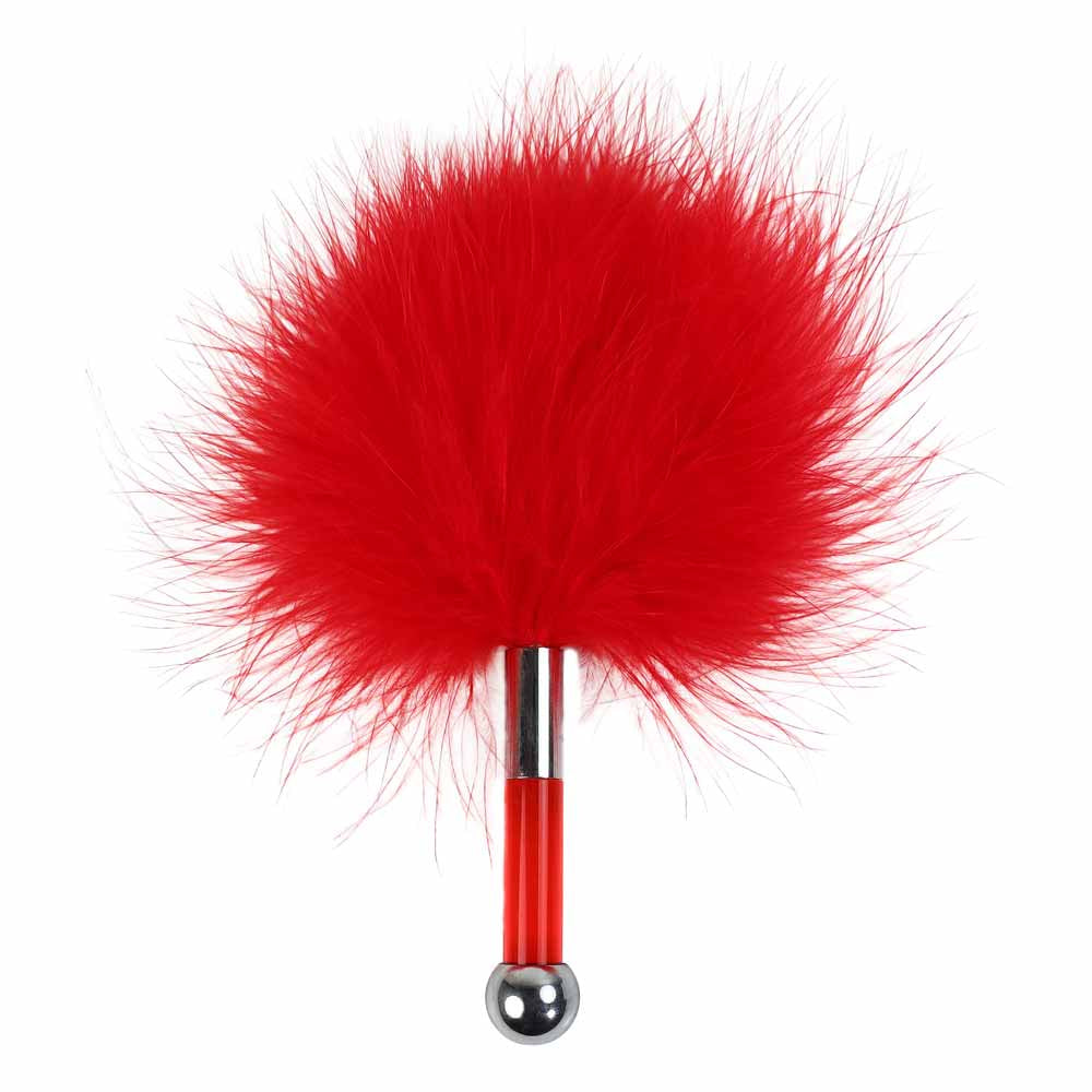 Petit plumeau Be Bondage rouge debout