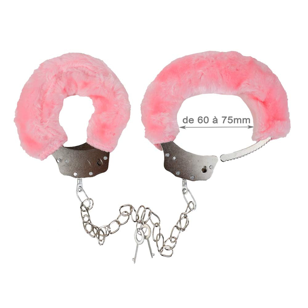 Menottes frou pour pieds Be Bondage avec dimensions