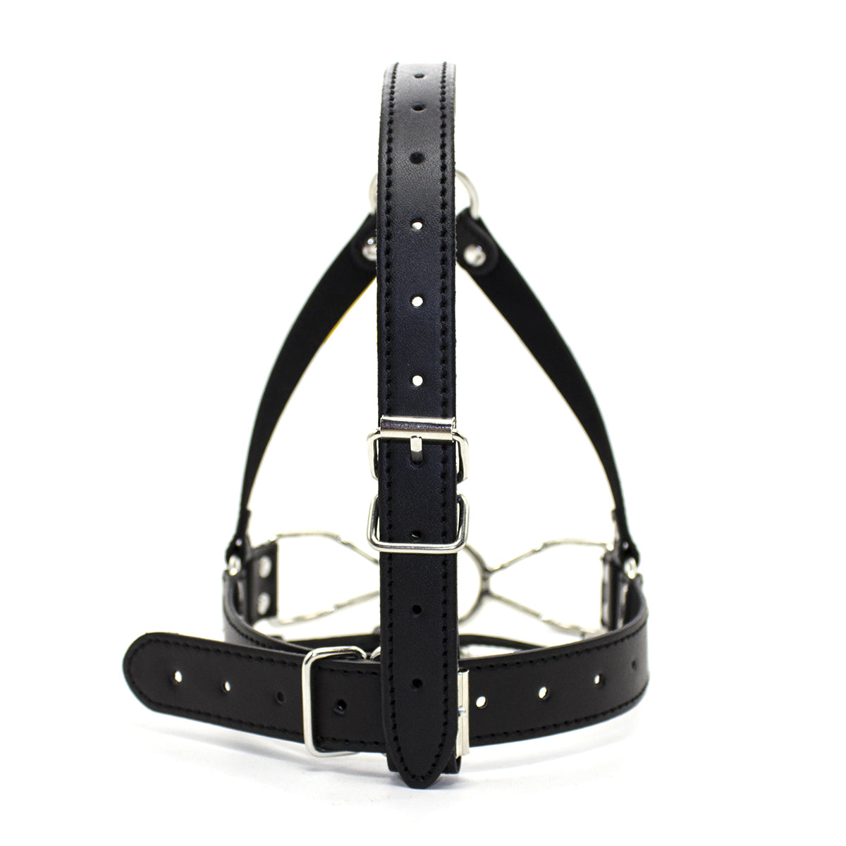 Bâillon O Bouche Métal - Vue Dos Sans Mannequin - Be Bondage