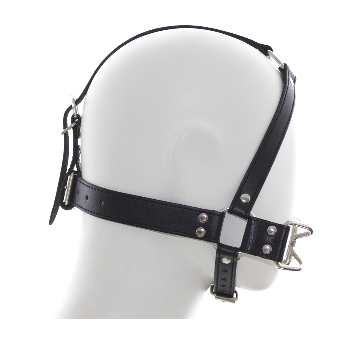 Bâillon O Bouche Métal - Vue Profil - Be Bondage