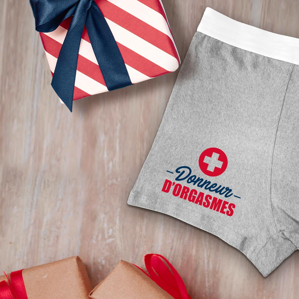 Boxer Donneur d’orgasmes - Coton - La Main au Panier