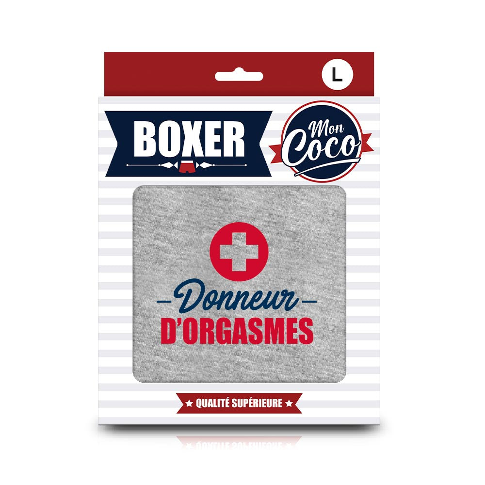 Boxer Donneur d’orgasmes - Boîte L - La Main au Panier