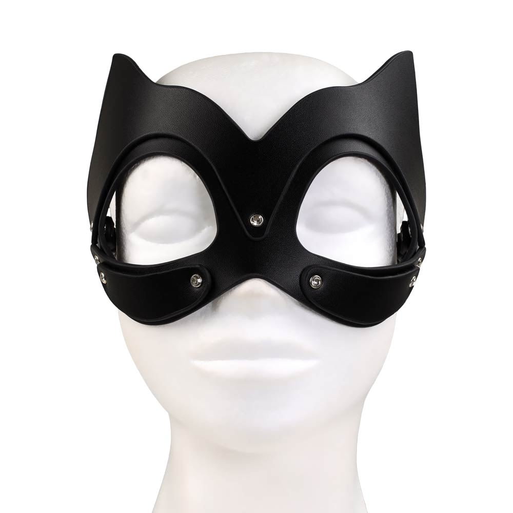Masque à oreilles de chat vu de face