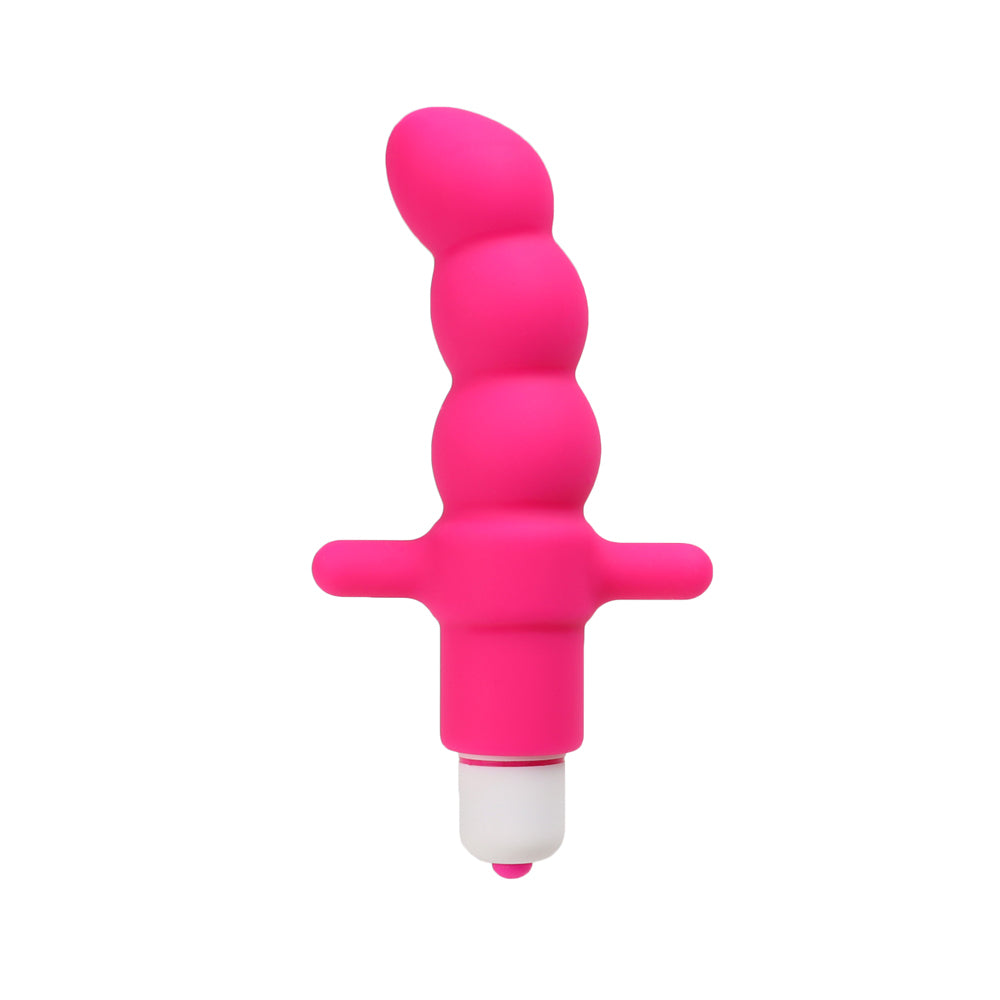 Vibromasseur Anal 2 en 1 Pimpant Rose vue 2