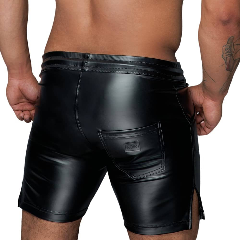 noir-handmade-short-homme-wetlook-adam-vue-dos-h061-body-house