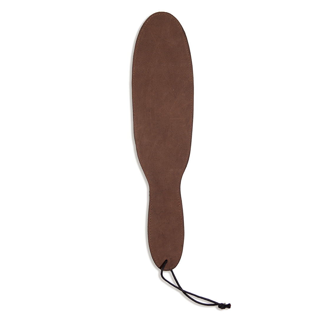 Paddle Slut Cuir de Veau Marron