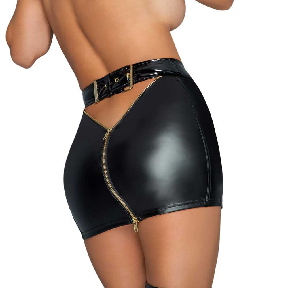 Jupe Wetlook avec Zip Orlane