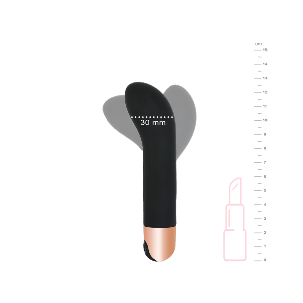 PRECIEUX - Mini vibro rose ou noir pour point G