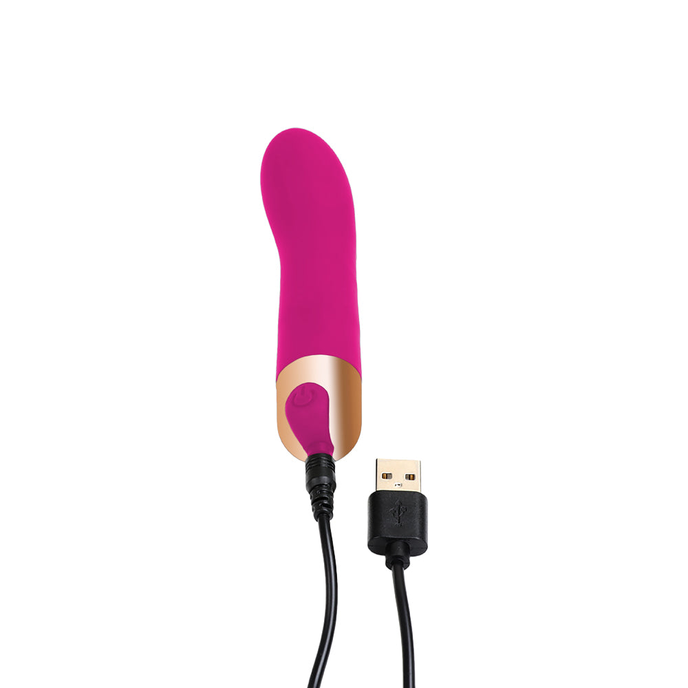 PRECIEUX - Mini vibro rose ou noir pour point G