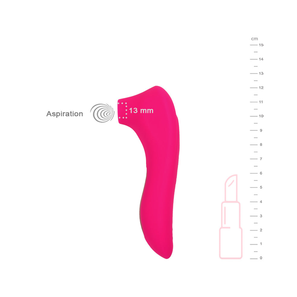 schema dimensions stimulateur clitoridien exquis 2 aspiration et tete de succion