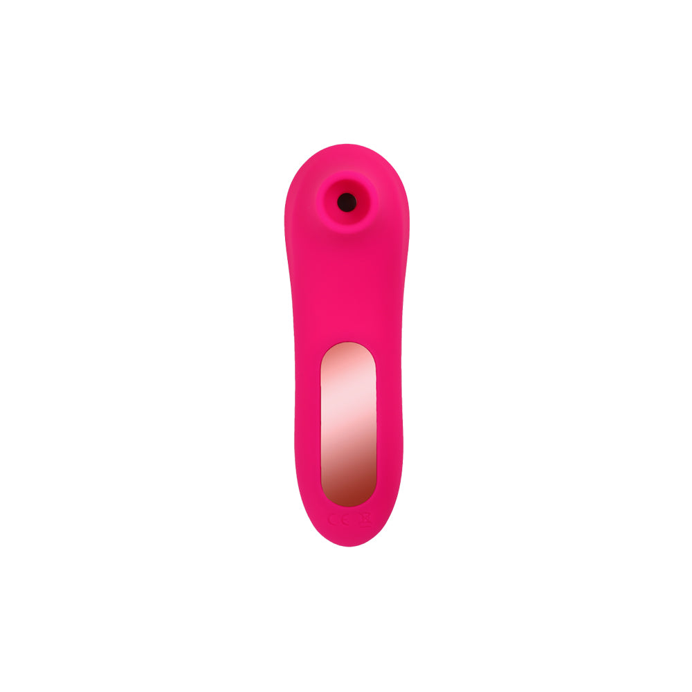 stimulateur clitoridien exquis 2 rose vue de face
