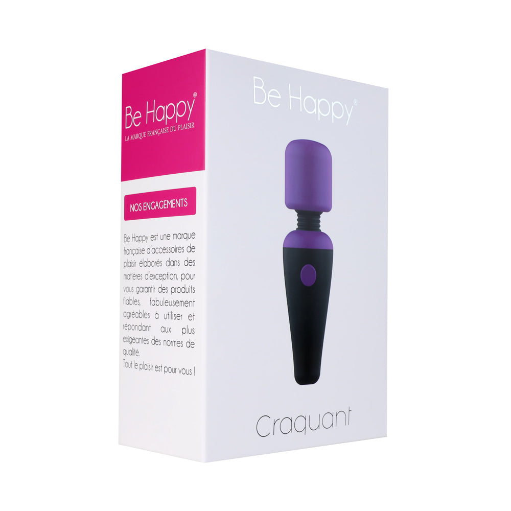 CRAQUANT -Micro wand violet et noir de poche
