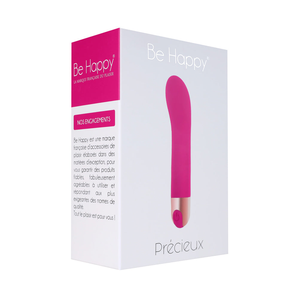PRECIEUX - Mini vibro rose ou noir pour point G