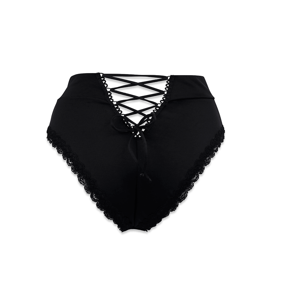 Culotte Taille Haute Féline Maillot Luxxa