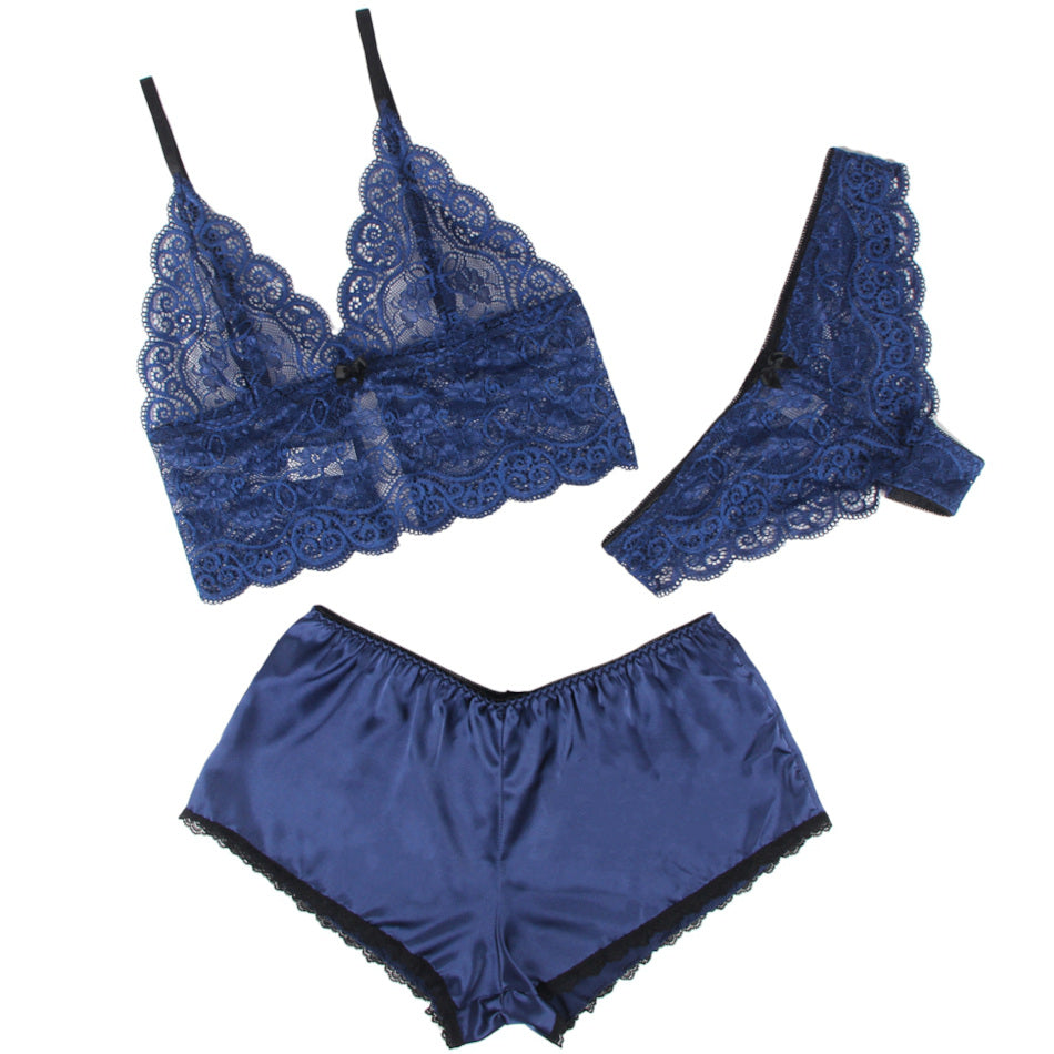 ENSEMBLE CARINA bleu face