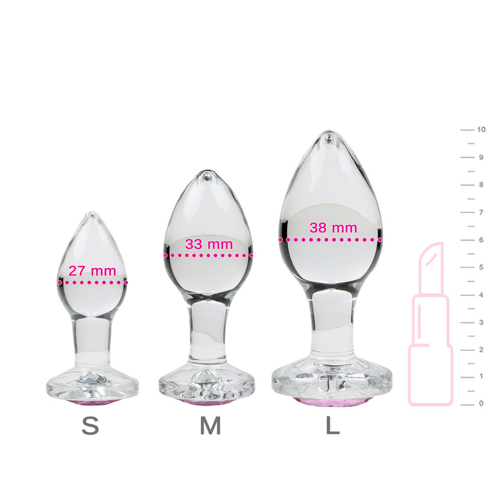 Taille différente plug pyrex