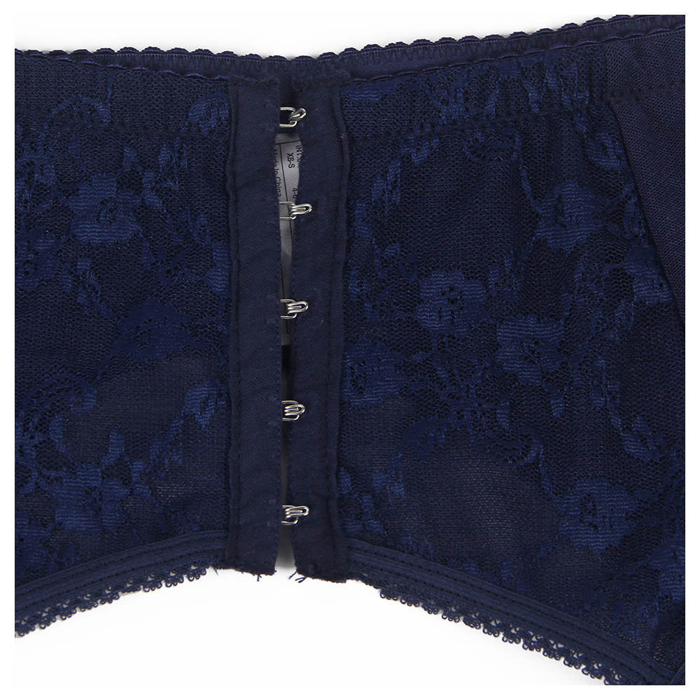 Porte-Jarretelles large Lou Bleu - Sensual Lingerie