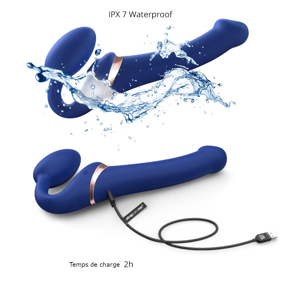 Strap on me bendable waterproof bleu