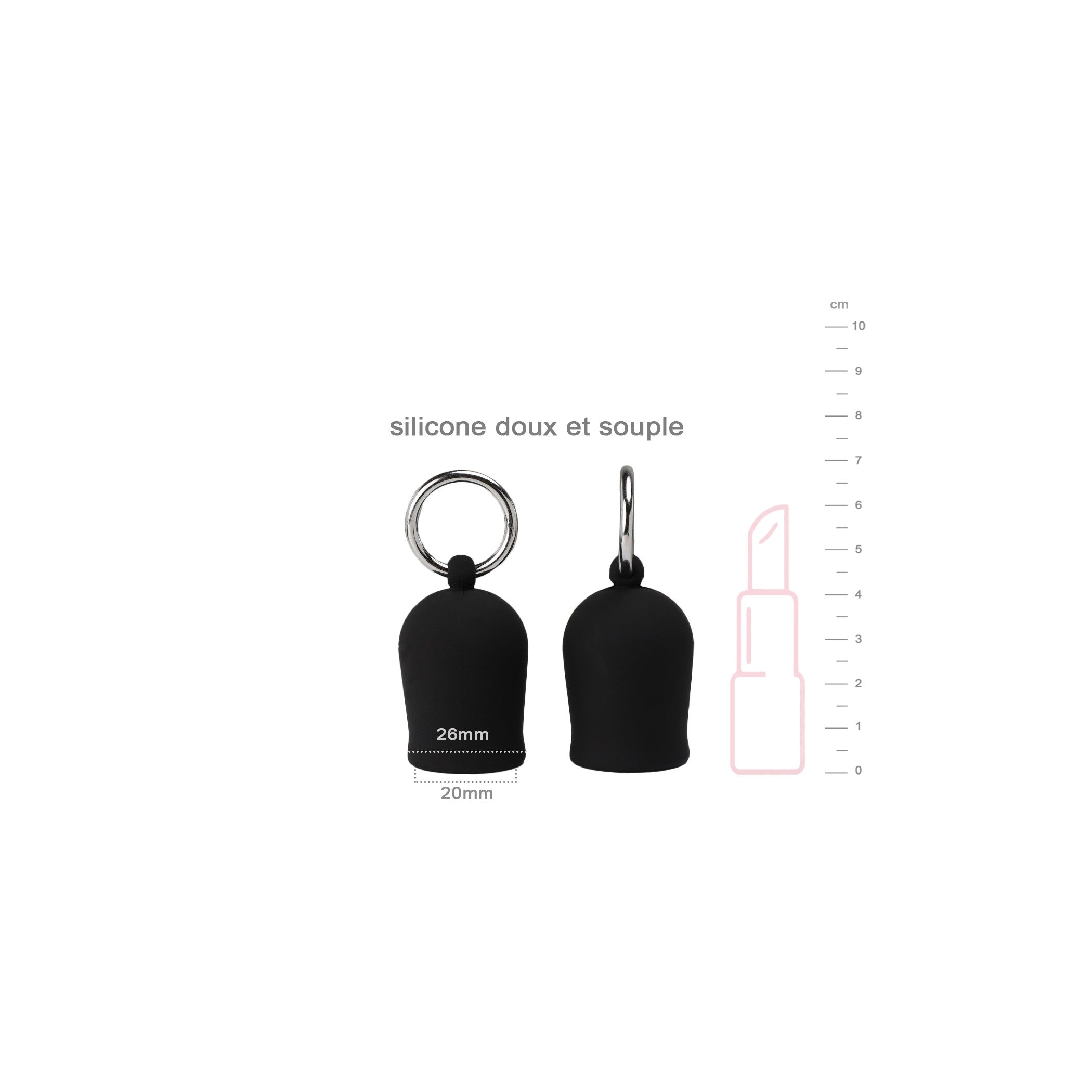 aspire tétons taille L dimension