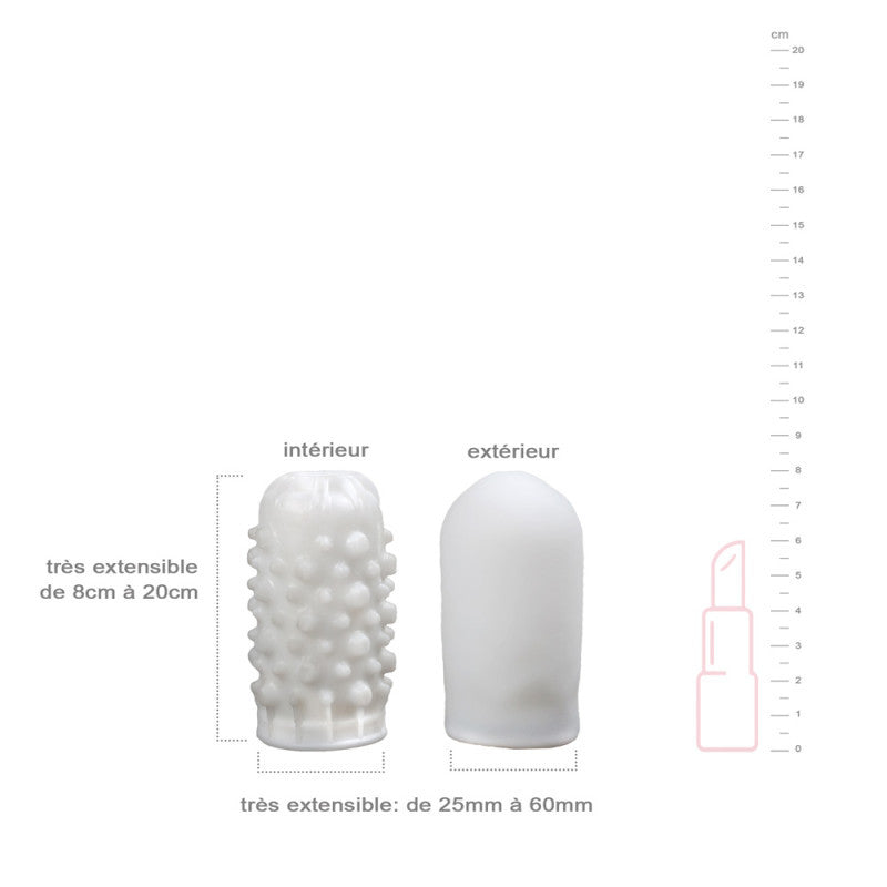 Gaine de masturbation Divines perles