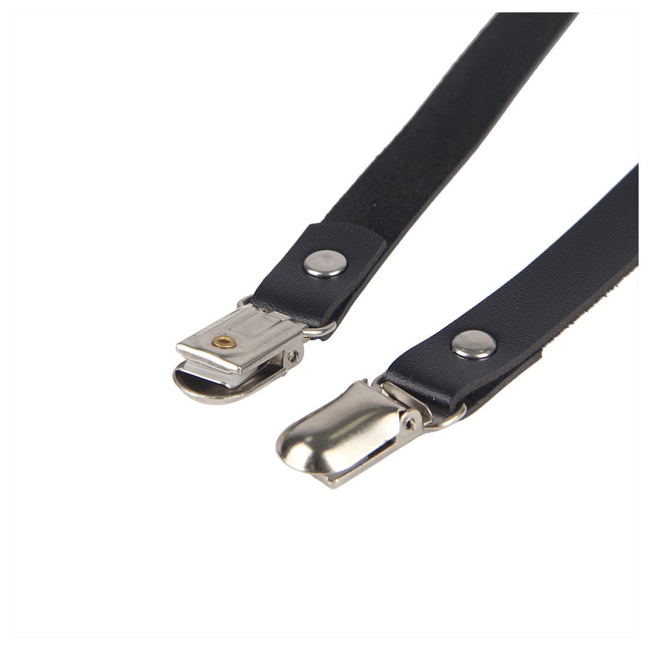 Porte-jarretelles simili petits noeuds attaches