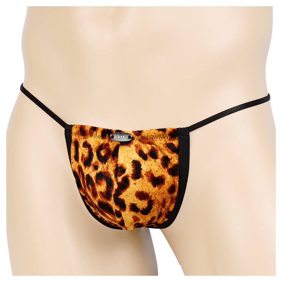 string ficelle homme rusty leopard