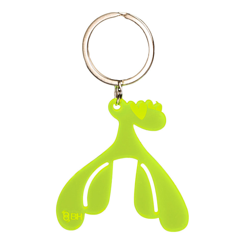 Porte-clefs clitoris jaune