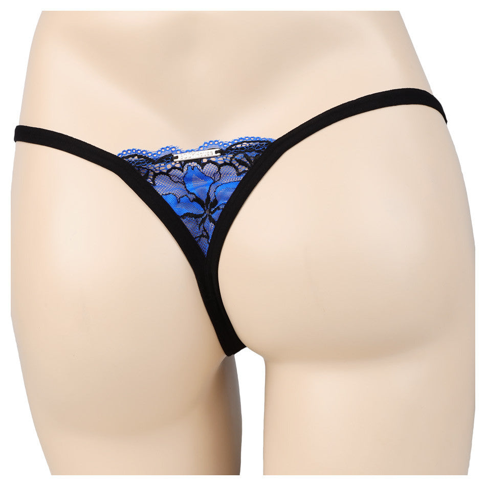 Mini string saphir eros veneziani à clips vue de dos