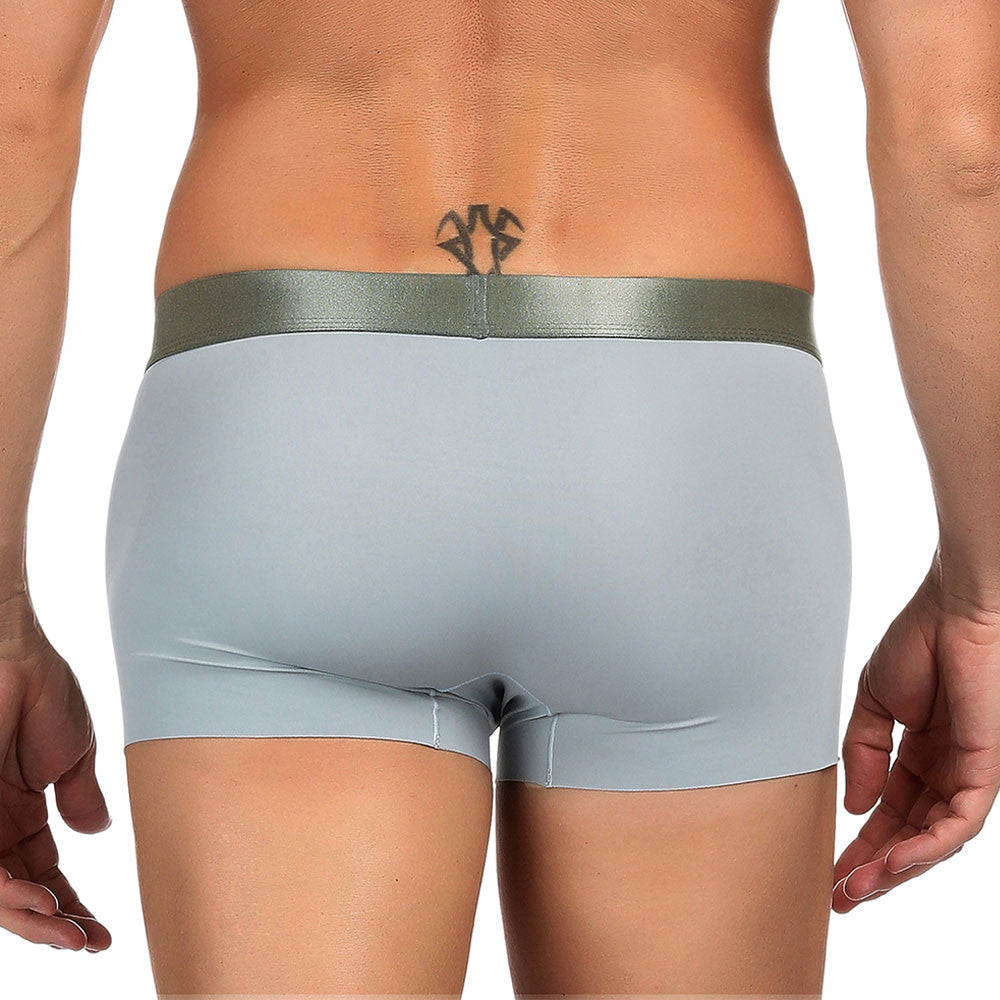 Boxer gris homme sur mannequin vue de dos