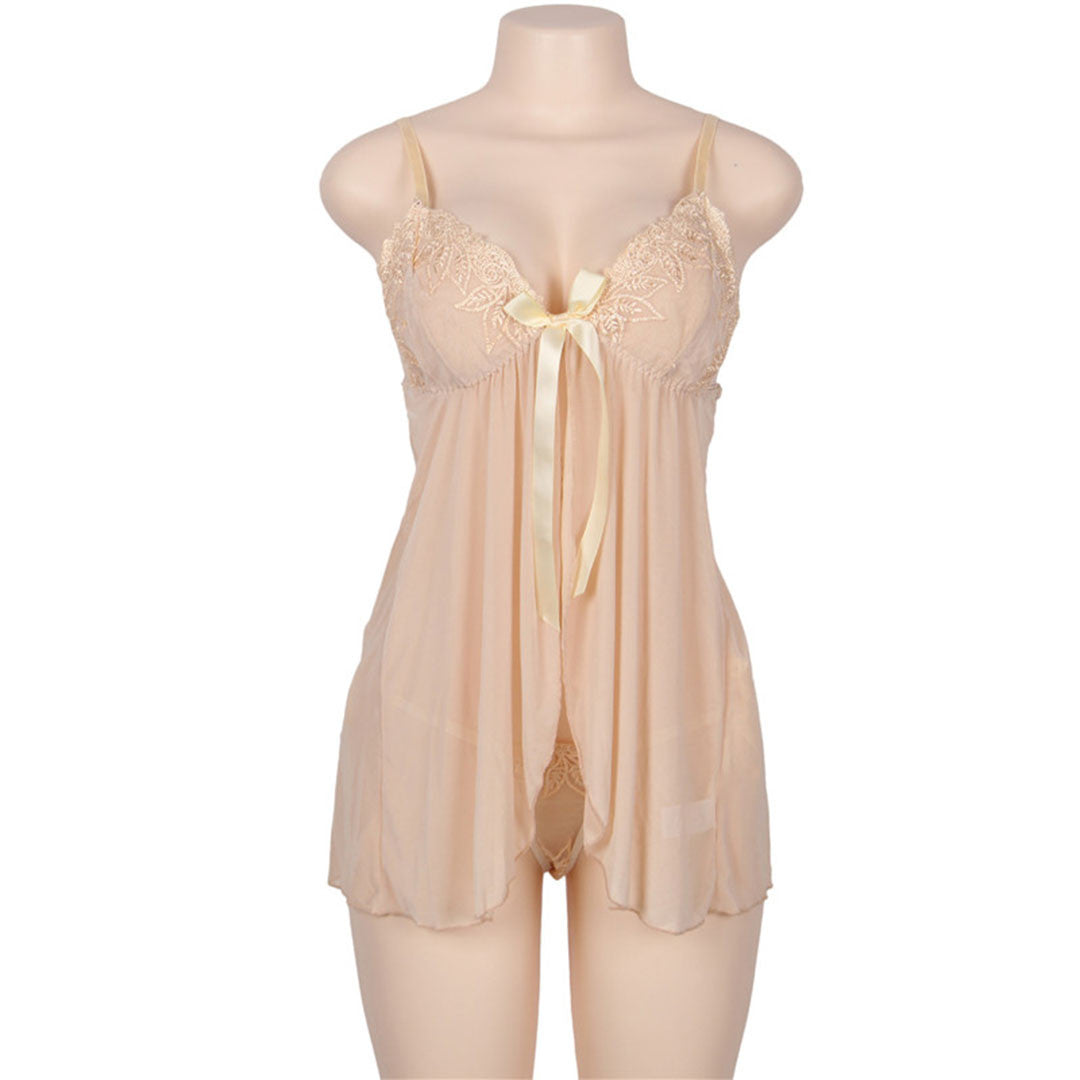 Nuisette ouverte babydoll line