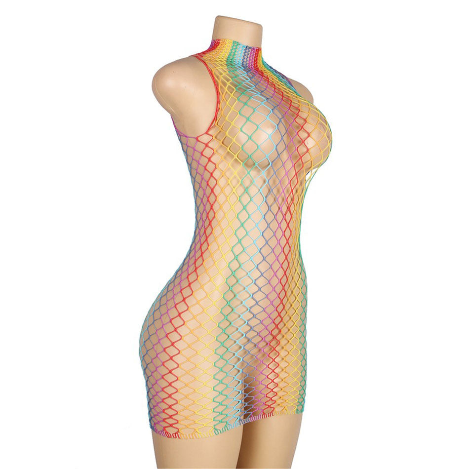 Robe maille ibiza
