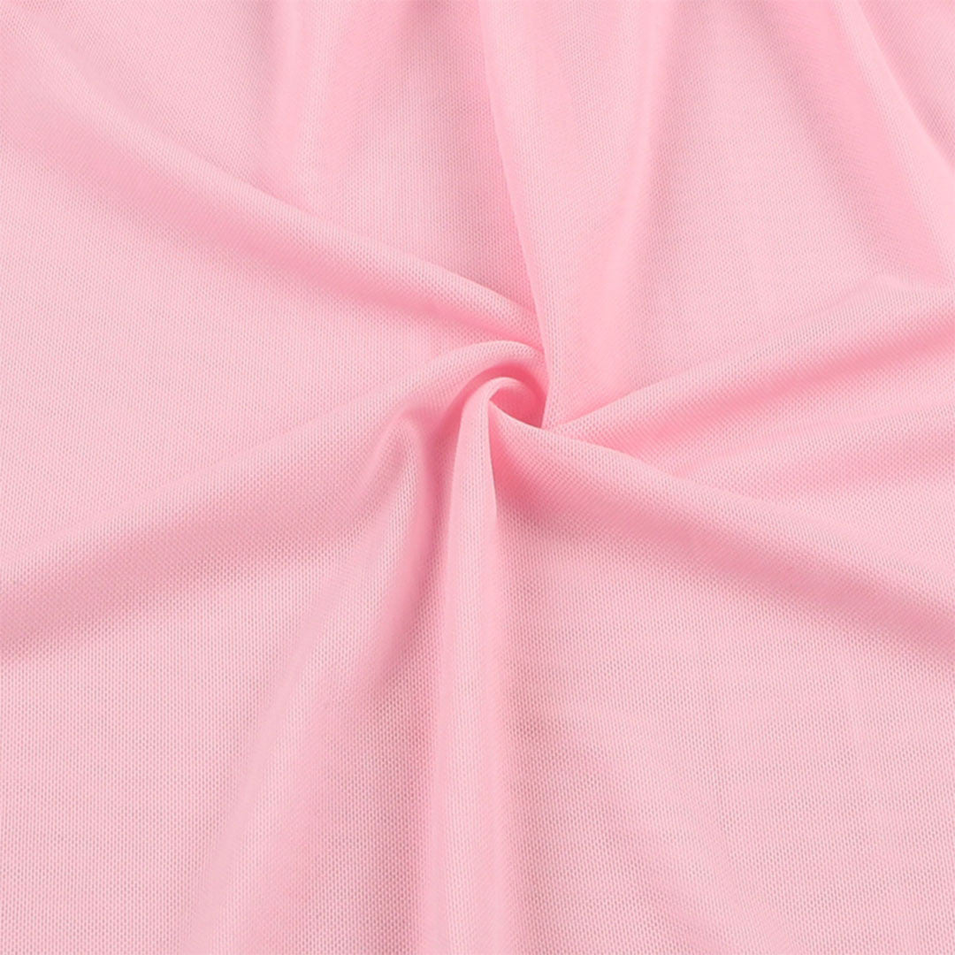 Nuisette victoria zoom tissu voile rose