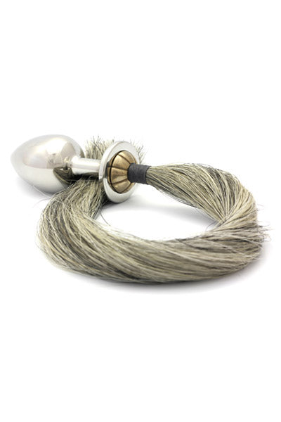 Bijou Anal Crin de Cheval Tailbud XL Rosebuds