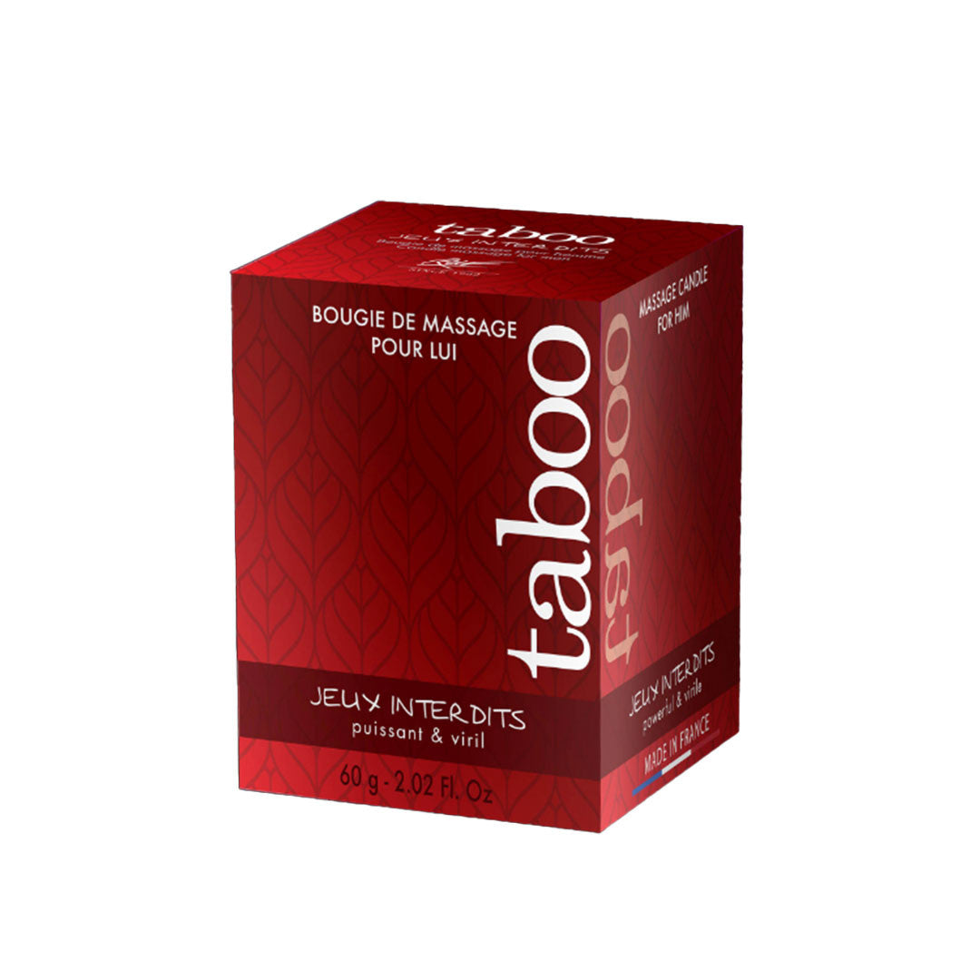 Bougie de massage jeux interdits - Ruf