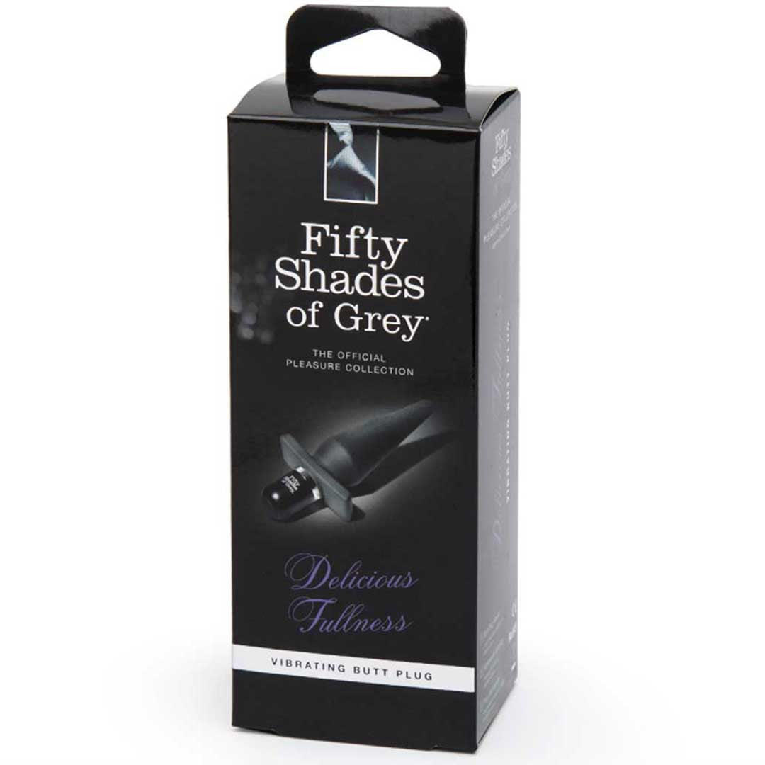Plug Anal Vibrant Silicone Delicious - 50 Nuances de Grey