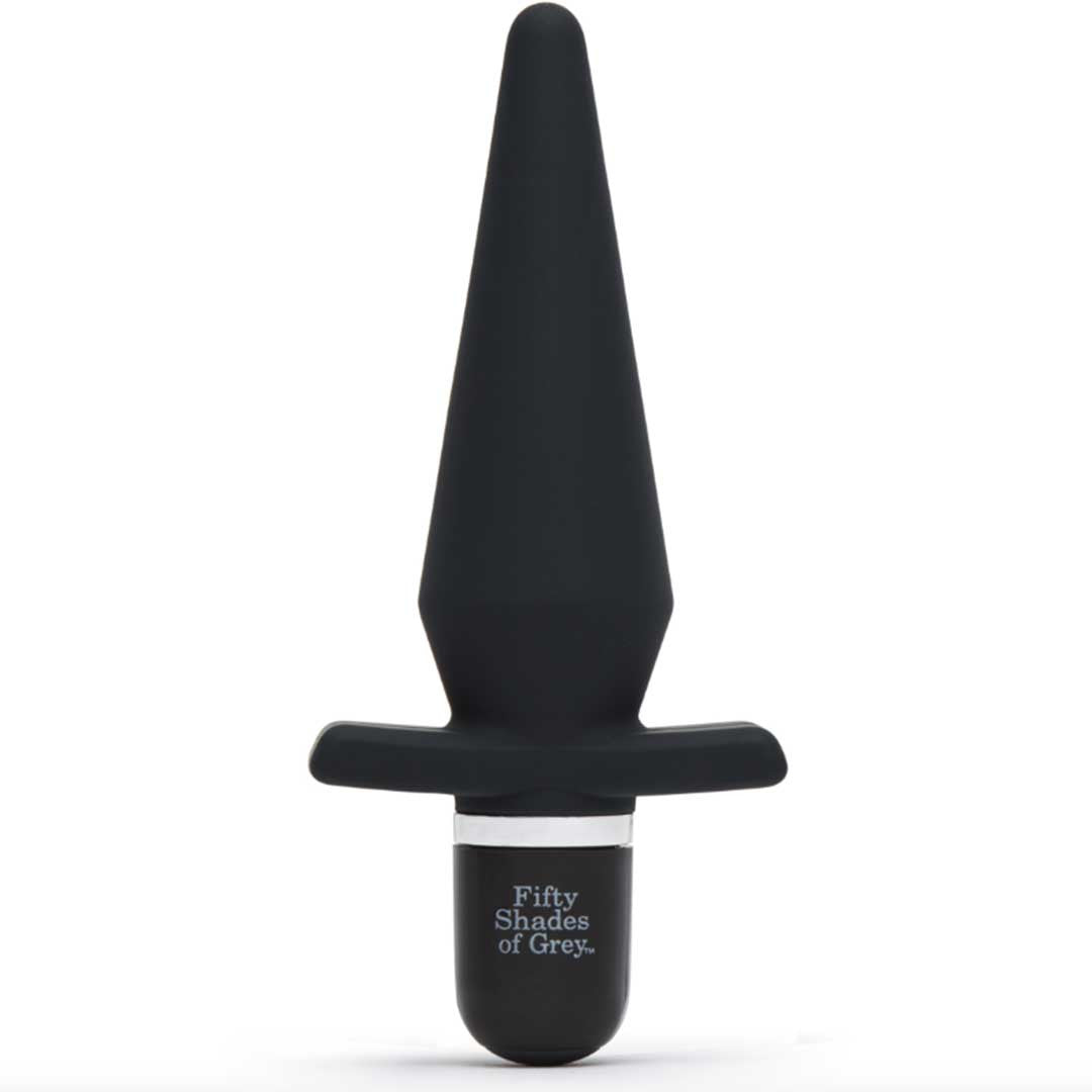 Plug Anal Vibrant Silicone Delicious - 50 Nuances de Grey