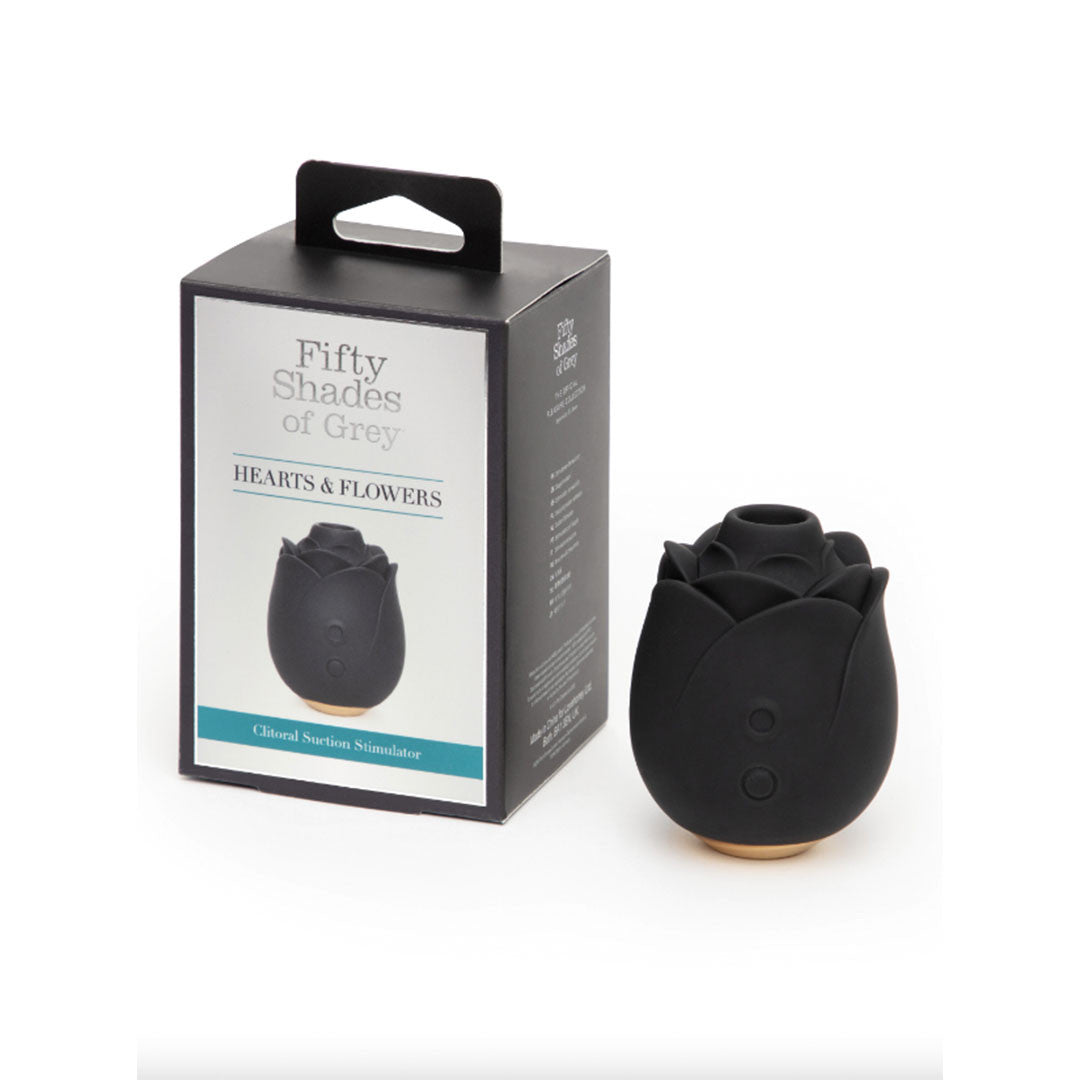 Stimulateur clitoridien Rose Suction - 50 nuances de grey