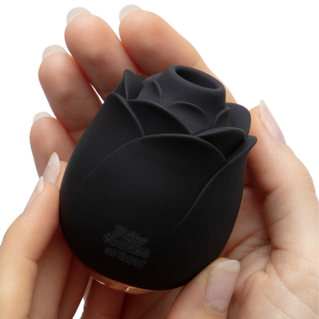 Stimulateur clitoridien Rose Suction - 50 nuances de grey