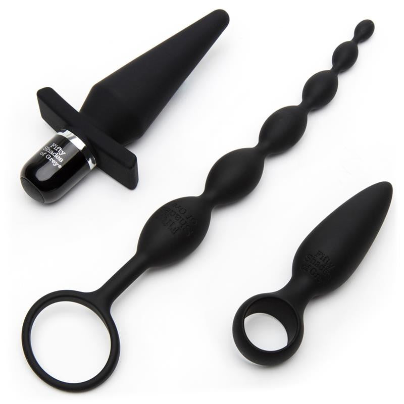 Coffret anal Pleasure Overload - 50 nuances de grey