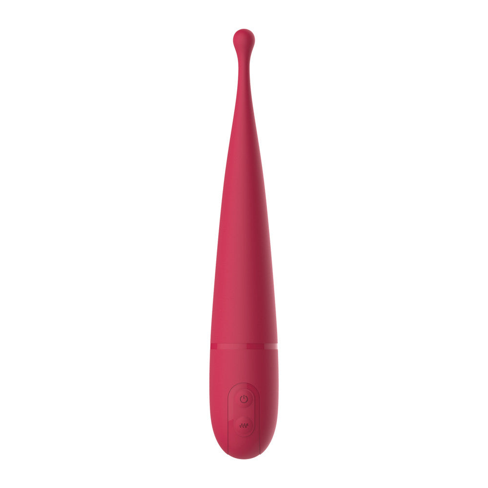 Stimulateur Clitoridien Antenne Rouge de face - Instinct