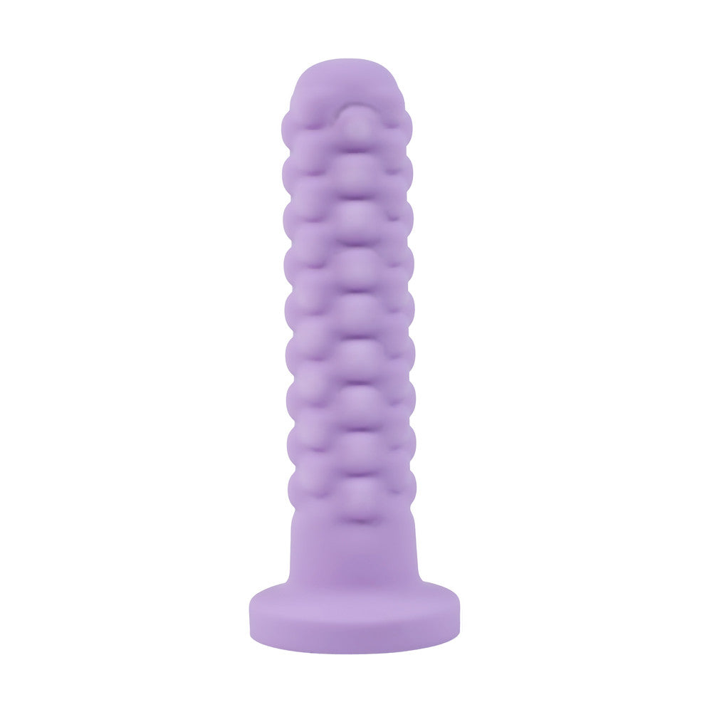 vue face douceur gode violet pour usage vaginal ou anal