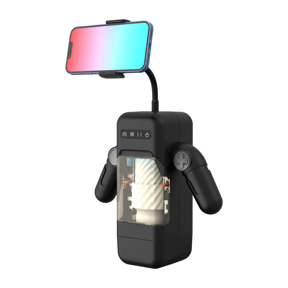 sextoy homme moderne galaxie avec support telephone integre
