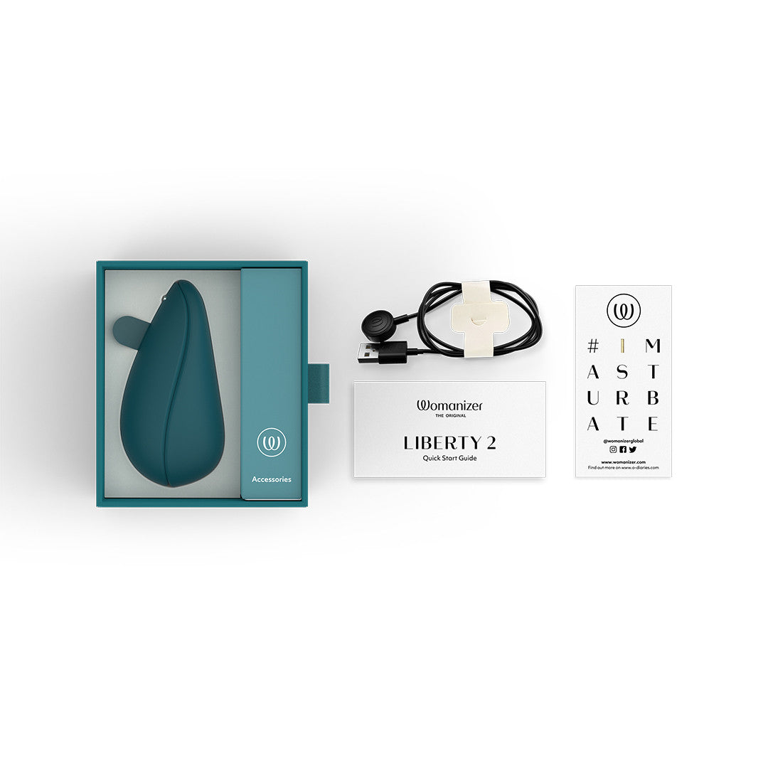 Stimulateur clitoridien Liberty bleu - Womanizer
