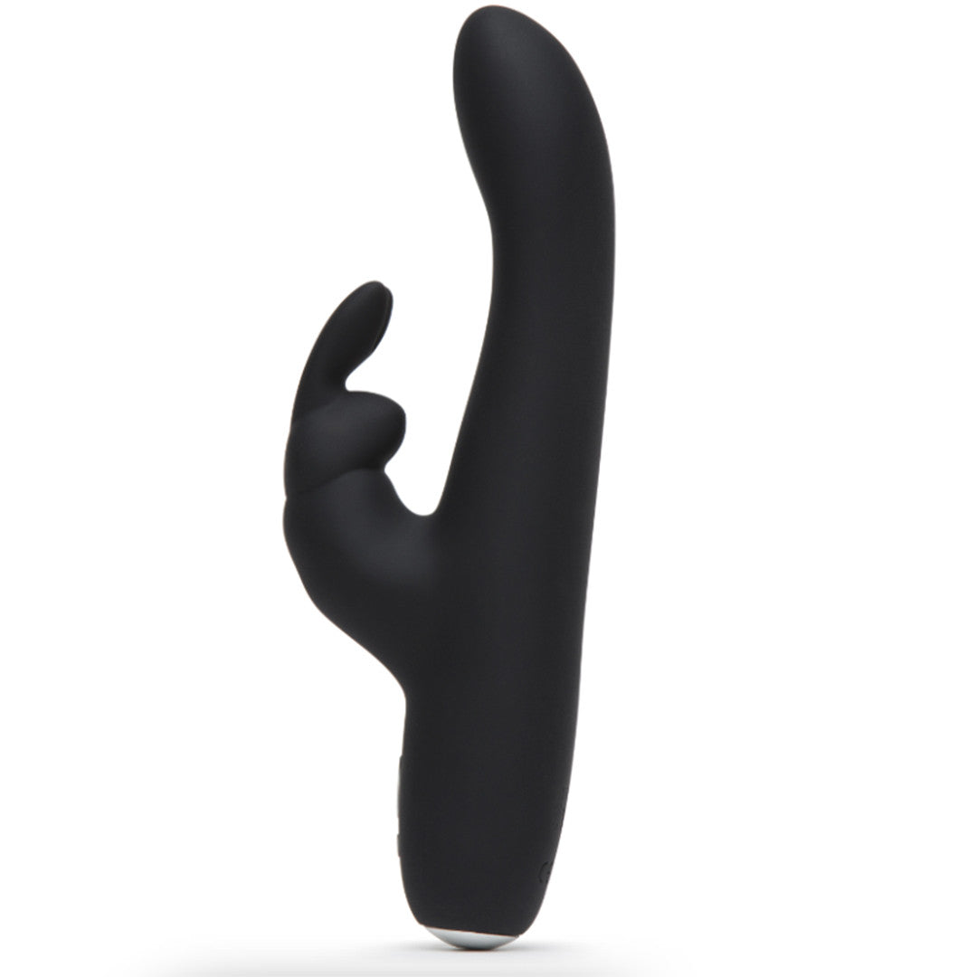 Vibromasseur Rabbit Greedy Girl Slimline  - 50 Nuances de Grey