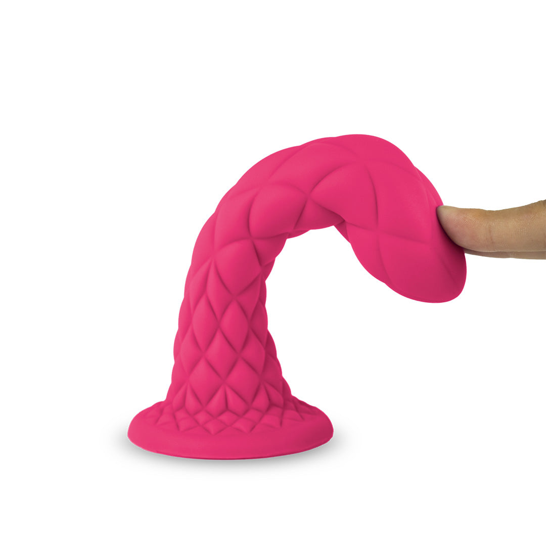 Gode Ventouse Fantasy Line Dreamy 18,5cm - Rose - 3
