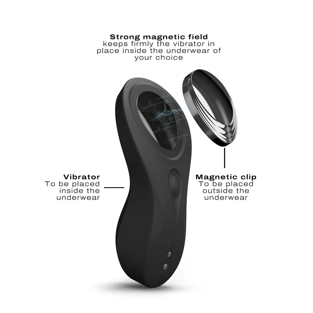 Stimulateur Discreet Vibe + avec télécommande