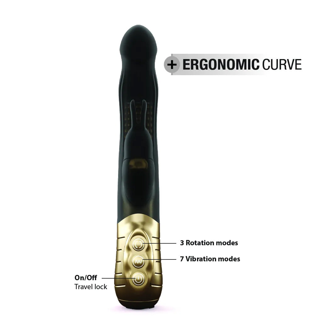 Vibromasseur Baby Rabbit Gold Rechargeable