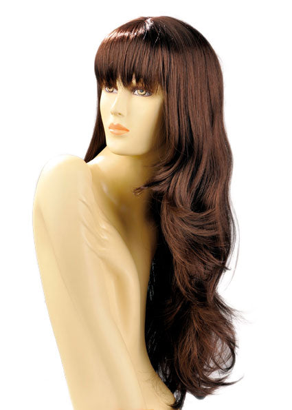 Perruque Cheveux Longs et Frange